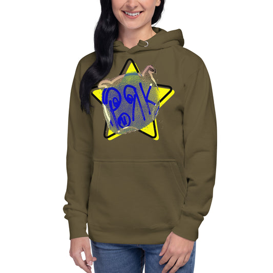 HOBO HOODIES - "Pork Star" - Yellow Star - Unisex Hoodie