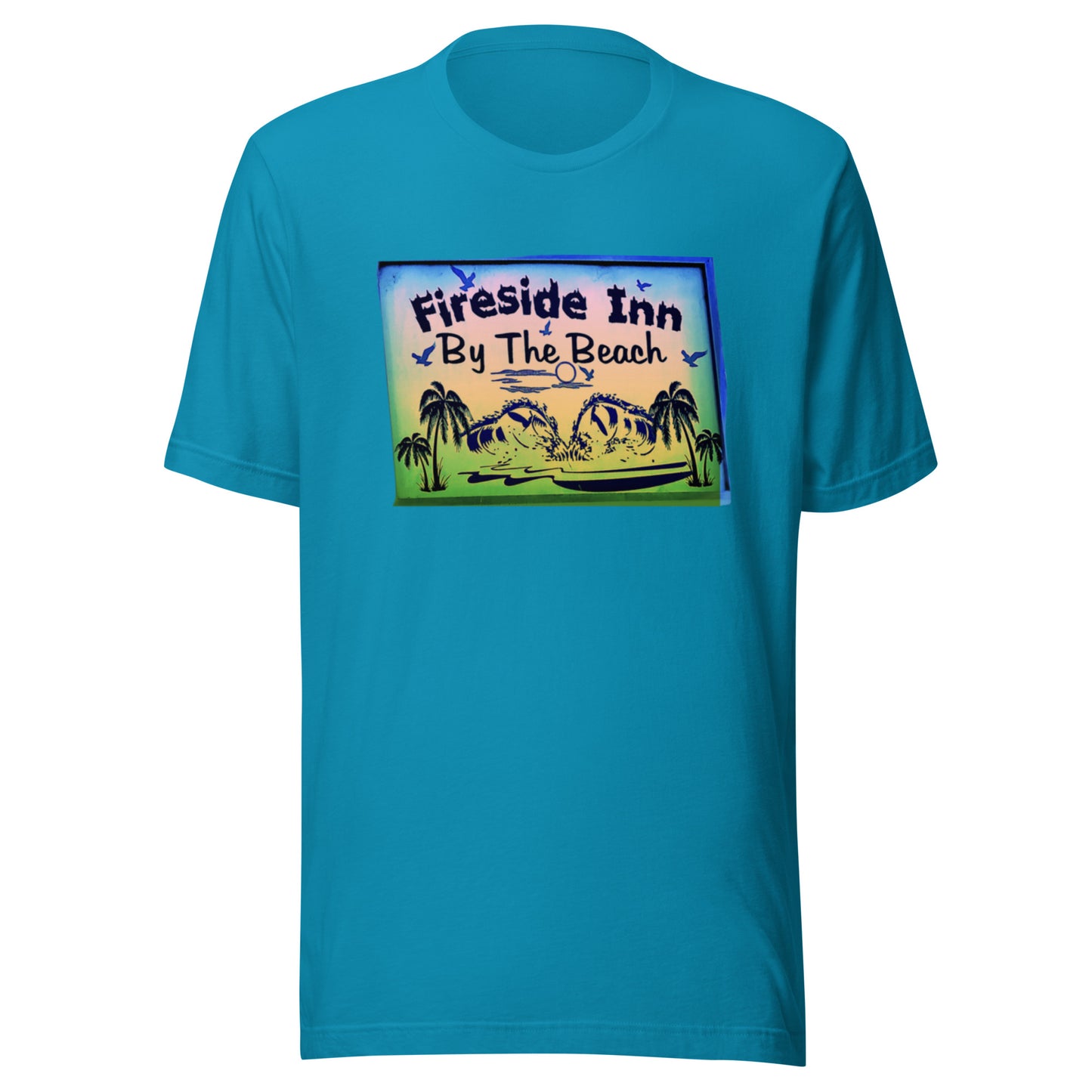 FIRESIDE INN in Santa Cruz single sided Logo T-Shirt