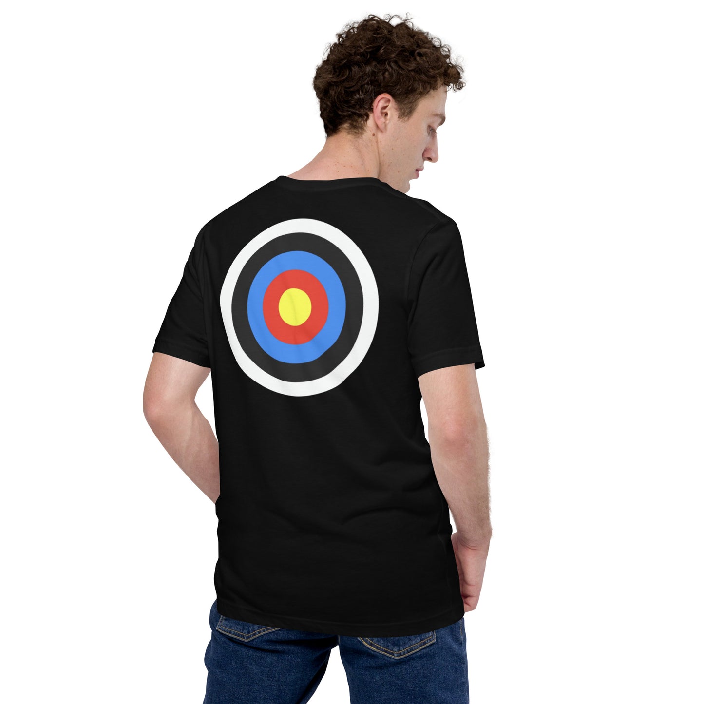 Archer front Target back - t-shirt