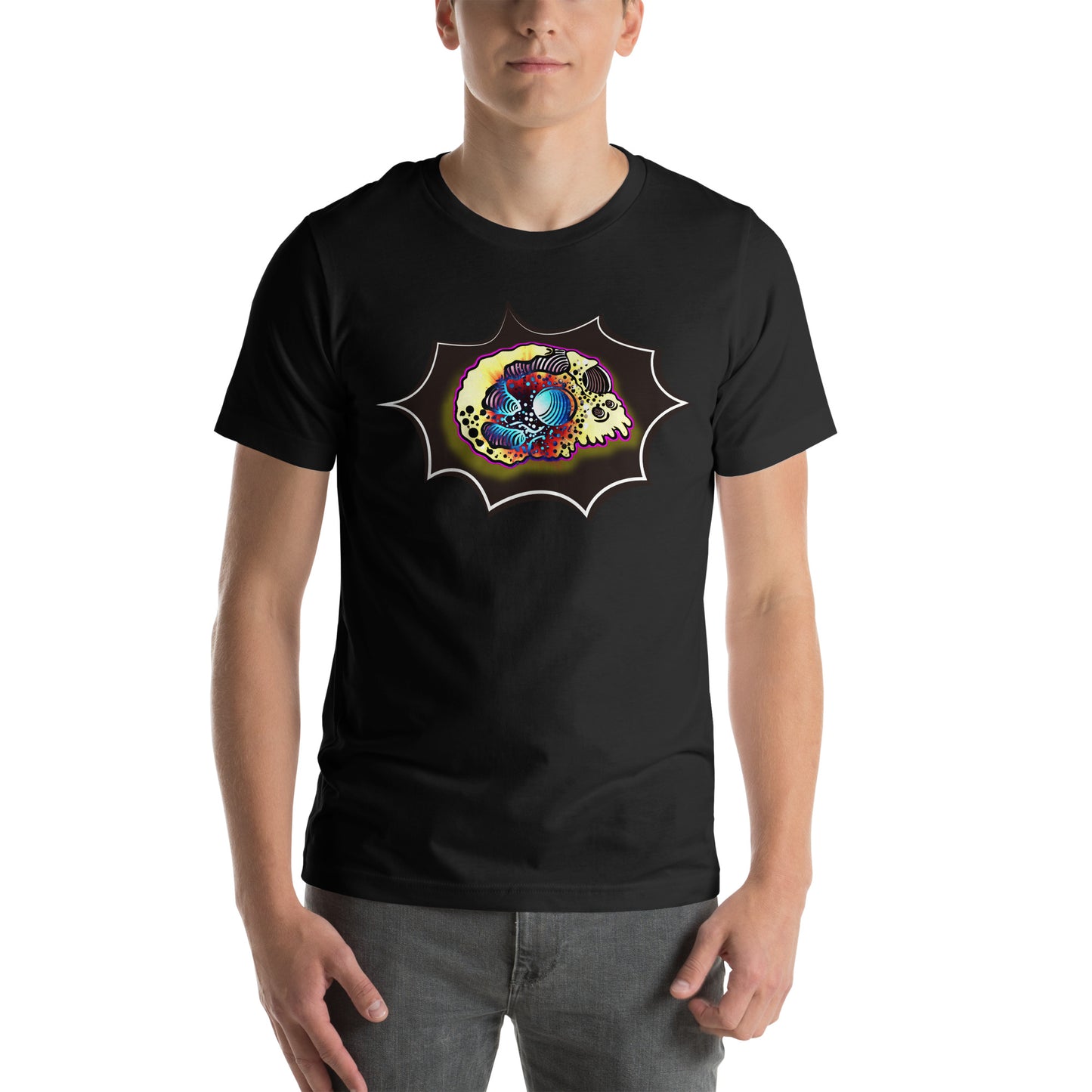 Cyborg Skull Batwing - t-shirt