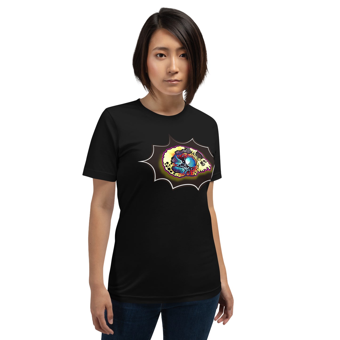 Cyborg Skull Batwing - t-shirt