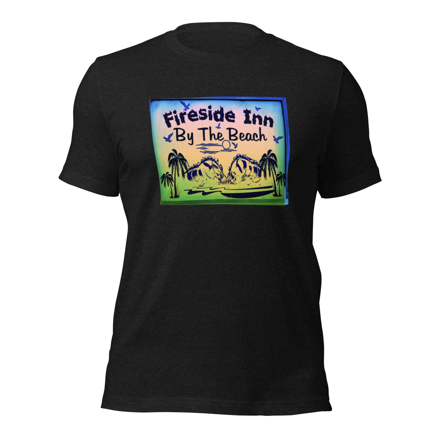 FIRESIDE INN in Santa Cruz single sided Logo T-Shirt