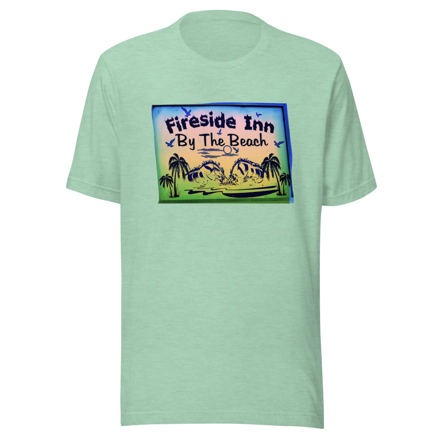 FIRESIDE INN in Santa Cruz single sided Logo T-Shirt