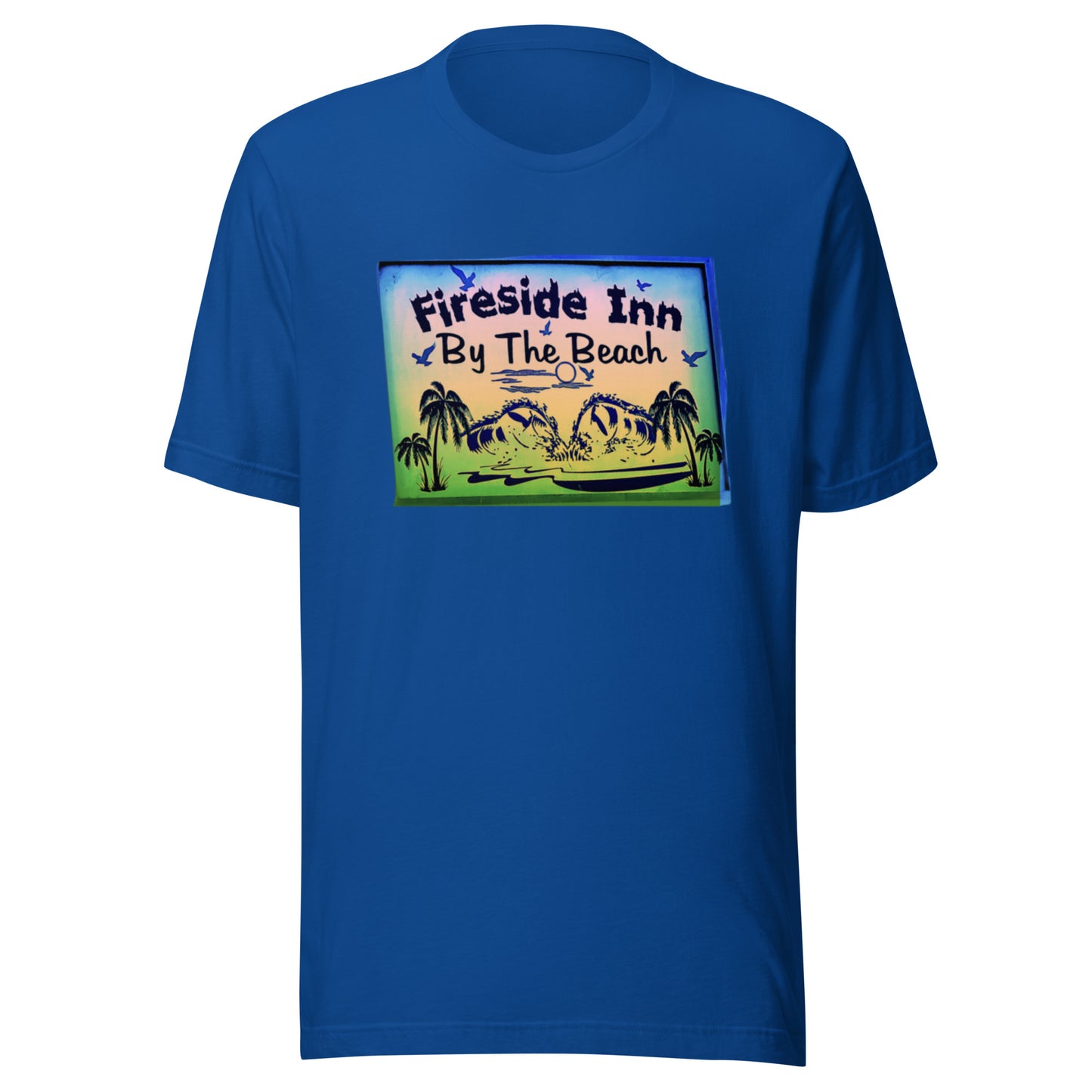 FIRESIDE INN in Santa Cruz single sided Logo T-Shirt