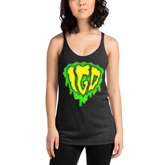 IGD logo - Women's Racerback Tank